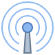 Image of a radio antenna icon