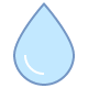 Picture of a water droplet icon